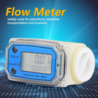 1 x RAW Customer Returns Nikou Flow Meter Turbine Meter - 15-120L min 1 NPT Mini Diesel Fuel Flow Meter Digital Turbine Meter - RRP €36.29