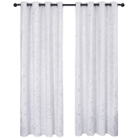 1 x RAW Customer Returns Deconovo blackout curtains with eyelets, thick thermal curtains, cold protection, sun protection, modern curtains for bedroom, 175 x 140 cm height x width , diamond silver grey, set of 2 - RRP €25.86