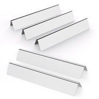 1 x RAW Customer Returns Vnierxful 7636 Stainless Steel Flavorizer Bars for Weber Spirit I II 300 Series, Spirit E310, E320, E330, S310, S320, S330, 38.9CM Heat Plate, Grill Replacement Parts Flavor Bars for Weber Spirit - RRP €35.28