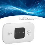 1 x RAW Customer Returns 4G Mobile WiFi Hotspot, H5577 Portable Unlocked Mobile WiFi Hotspot, Download 150 Mbps, Upload 50 Mbps, Up to 10 Users, WiFi Router WiFi with Rechargeable 2100 mAh Battery, for Tele - RRP €33.67