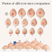 1 x RAW Customer Returns Vollence B Cup Self-adhesive Silicone Breast Forms Silicone Breast Forms False Breasts Artificial Breasts Breast Breast Form Mastectomy Prosthesis Transvestism Crossdressers Cosplay CD - RRP €31.99