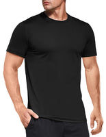 1 x RAW Customer Returns Men s 3-Pack Sports T-Shirts Functional Shirt Running Shirt Short Sleeve T-Shirts UPF 50 Quick-drying Breathable Sports Shirt Men s Sports Shirt Men s Short Sleeve Training Shirt Black-3P17-XL - RRP €31.25