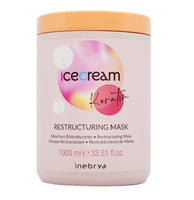 1 x RAW Customer Returns Inebrya Ice Cream Keratin Restructuring Mask - Maschera Ristrutturante 1000ml - RRP €16.5