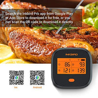 1 x RAW Customer Returns Inkbird Wi-Fi Meat Thermometer with 4 Probes IBBQ-4T, Barbecue Thermometer for Kitchen, Oven, BBQ, Professional Oven Thermometer for Indoor and Outdoor, iOS Android - RRP €85.61