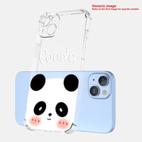 8 x Brand New LACAE Transparent Case for Samsung Galaxy A34, Colorful and Clear Soft TPU Phone Cover, Stylish Case with Cute Giant Panda Decorated - RRP €95.84