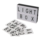 11 x Brand New LED Light Box, 96 Decorative Letters for Lamp, with Letters and Numbers and Symbols, Cinema Light Box, Home Decoration - RRP €211.2