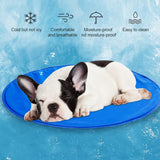 4 x Brand New Cooling Mat Dog Round, Cooling Mat Gel for Cats, Dog Cooling Mat Self-Cooling, Cooling Blanket for Pets Washable, Cooling Mat Pet Mat Waterproof for Summer Indoor Outdoor Camping 70 cm  - RRP €100.8