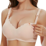 1 x RAW Customer Returns Dresime Nursing Bras, Ultra Comfort Wireless Maternity Bra Pregnancy Bras for Women - RRP €28.22