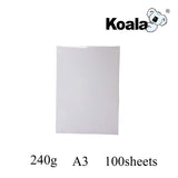 1 x RAW Customer Returns KOALA Glossy Photo Paper, A3, 297x420 mm, 100 Sheets, 240 g m , for Canon HP Epson Inkjet Printer - RRP €24.91