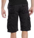 1 x RAW Customer Returns Kuson men s shorts, plain size. 34cm, black - RRP €30.24