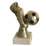 1 x RAW Customer Returns Larius Group Football Golden Shoe Trophy Football Cup Honorary Award Top Scorer Without Text  - RRP €17.04