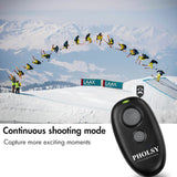 1 x RAW Customer Returns PHOLSY Camera Remote Shutter Release Wireless Remote Control for Olympus EM1 EM5-II EM5 EM10-II PL8 PL7 EP-2 for Panasonic lumix S5 S1H S1R S1M S1 G95 G91 G90 G9 FZ1000 ii G81 GH5 GH6 G95 Continuous Release Bulb - RRP €34.99