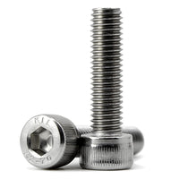 1 x RAW Customer Returns  40pcs M6 x 8mm 304 Stainless Steel Hex Socket Cap Screw, Full Thread - RRP €14.16