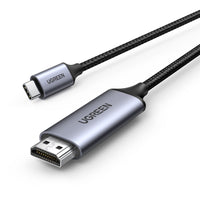 1 x RAW Customer Returns UGREEN USB C to HDMI Cable 4K 60Hz USB3.1 Type C to HDMI Adapter for Thunderbolt 4 3 Compatible with Macbook Pro 2023 Air iPad Pro Air iPhone 15 Plus Pro Max Galaxy S24 Plus Ultra Surface 1M  - RRP €15.17