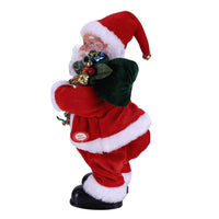 1 x RAW Customer Returns Santa Claus Shaking Hips Santa Claus Doll Movable Santa Claus with Dance Music Christmas Decoration Dancing Santa Claus Ornament Christmas Decorations for Christmas Party - RRP €27.85