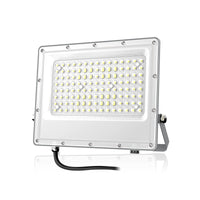 1 x RAW Customer Returns Tayire LED spotlight outdoor 100W, 10000LM super bright LED floodlight, 6000K cold white spotlight IP65 waterproof floodlight outdoor spotlight for garden, terraces, garage, workshop, sports field - RRP €24.19