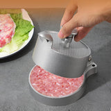 12 x Brand New LOMUG stainless steel burger smasher, smash burger press, adjustable burger press 12.5 cm burger patty press with non-stick coating burger smasher hamburger patty maker for burger patties picnic BBQ. - RRP €250.32