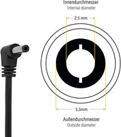 1 x RAW Customer Returns LEICKE power supply for Bose SoundLink I, II and III Charging cable for speakers SoundLink 1, 2 and 3 17V and 1A Attention Not compatible for Bose SoundDock, Soundlink Mini I II 1 2 and Colour  - RRP €14.11