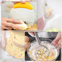 1 x Brand New Yuragim Proofing Basket Oval Banneton Set, Proofing Basket for Bread Baking 26cm Oval Silicone Banneton Bread Proofing Baskets Bread Basket Bread Baking Pan Bread Baking Accessories with Baker s Knife, Dough Cutter, Whisk, Brush - RRP €20.4