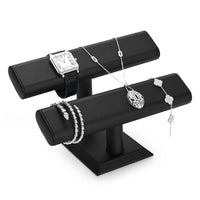 1 x RAW Customer Returns Oirlv Jewelry Stand 3-Tier and Removable Bangle Jewelry Stand for Watch, Display Stand Necklace Holder Black  - RRP €33.26