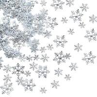 73 x Brand New Senmil 300 pieces Christmas snowflake confetti, snowflake table decoration for Christmas decorations, Christmas small suitable for weddings and parties silver snowflakes  - RRP €459.9