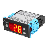 1 x RAW Customer Returns AC 220 V 5A General Purpose Digital Temperature Differential Controller Differential Governor Dimmer Thermostat Speed Controller with Sensor Probe for Solar Water Heater - RRP €32.33