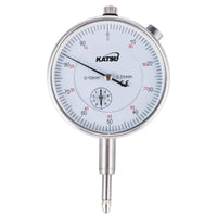 1 x RAW Customer Returns KATSU Tools Dial Indicator DTI 0-10mm With Magnetic Base 40111963 - RRP €37.12