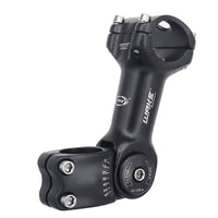 1 x RAW Customer Returns BSSOK Bicycle Stem Adjustable 31.8mm 25.4mm Handlebar Riser Bicycle 90mm 110mm 130mm MTB Bicycle Handlebar Stem 0 60 Degree - RRP €28.99