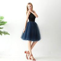 2 x RAW Customer Returns Aivtalk - Skirt Petticoat, tulle, short, women, girls, pleated, classic, dance, evening, ball, party, petticoat, skirt, fluffy, beautiful layers, pure layer, elastic waistband, lace, colorful, gray, - RRP €55.2