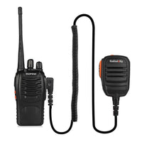 1 x RAW Customer Returns Radioddity RS22 Remote Speaker Microphone for Radioddity GD-77 Baofeng DM-5R DMR Baofeng TYT WouXun Kenwood LINTON Two-Way Radio Walkie Talkie Transceiver, UV5RTP GT-3TP GT-5TP BF-F8HP UV-82HP UV8000E - RRP €19.99