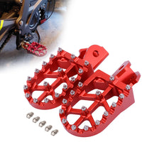 1 x RAW Customer Returns Repose-pieds For Moto CRF150F et CRF230F de 2003 2019 Rouge - RRP €33.99