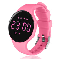 1 x RAW Customer Returns Flintronic Walking Pedometer Watch, Non-Bluetoot LED Fitness Tracker Watch, Portable Smartwatch Sports Pedometer for Kids Women Elderly - RRP €14.69