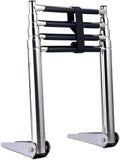 1 x RAW Customer Returns KAOLALI pool ladder stainless steel 4 steps bathing ladder boat foldable with non-slip pedals boat ladder telescopic ladder load capacity 150 kg for swimming pool yachts - RRP €90.43