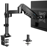 1 x RAW Customer Returns HUANUO 13-32 inch monitor mount for LCD LED screen, gas spring monitor arm 360 rotatable, monitor stand Vesa 75 100 load capacity 2-9 KG - RRP €49.99