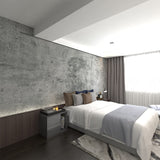 1 x RAW Customer Returns TOTIO Wallpaper with Dark Gray Concrete Structure, 3D Cement Pattern Vintage Contact Paper, DIY Furniture Sticker, Vinyl Decorative Film, 40CMx3M, Self-Adhesive, Waterproof, Oil-Resistant, Removable Matte Thickening  - RRP €14.1