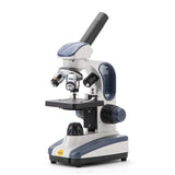 1 x RAW Customer Returns SWIFT SW200DL 40X-1000X magnification junior microscope with additional WF25X eyepiece, carrying handle and wireless monocular microscope for curious children and adults - RRP €63.52