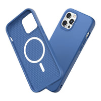 1 x RAW Customer Returns RhinoShield Case compatible with iPhone 12 12 Pro SolidSuit - MagSafe compatible - Shock-absorbing slim protective case with premium finish - 3.5 meter drop protection - Cobalt Blue - RRP €44.99