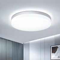 1 x RAW Customer Returns EASY EAGLE LED ceiling light flat, round ceiling lamp 6500k 36W 3600LM, modern bathroom lamp bathroom lamp ceiling kitchen lamp for bathroom hallway bedroom balcony living room kitchen cellar lamp 23cm - RRP €19.67