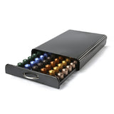 1 x RAW Customer Returns HiveNets Nespresso Drawer to Store Coffee Capsules Capsule Holder with Metal for 60 Pcs - RRP €37.75