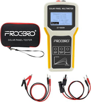 1 x RAW Customer Returns FrogBro 1600W Upgraded EY1600W Photovoltaic Solar Panel Tester Multimeter with LCD Screen, PV Data Testing and Open Circuit Voltage Troubleshooting Tool EY-1600W  - RRP €110.92