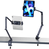 1 x RAW Customer Returns Tablet holder table ULANZI LS31 tablet stand bed iPad stand 360 adjustable 1 4 3 8 screws compatible with iPad Pro 12.9 2022 Air Mini iPhone Samsung smartphone camera microphone - RRP €40.19