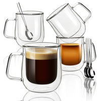 Brand New Pallet - Swanfort double-walled coffee glasses - 43 Items - RRP €1096.5