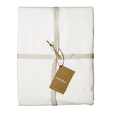 1 x RAW Customer Returns MATT ROSE Pillowcases 65x65 cm Set of 2 Plain with Fringes WASHED Cotton 100 Washed Cotton Oeko-TEX White - RRP €26.0