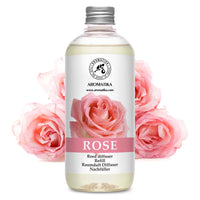 1 x RAW Customer Returns Room fragrance refill bottle rose 500ml room freshener floral and long-lasting room fragrance aroma diffuser aromatherapy room fragrance - reed diffuser refill - RRP €24.99