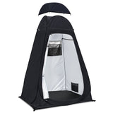 1 x RAW Customer Returns Camping toilet tent riggoo shower tent pop up changing tent privacy toilet tent changing room storage tent mobile outdoor toilet tent for camping beach, with carrying bag UV 50  - RRP €58.02