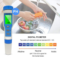 1 x RAW Customer Returns Ueomul pH Meter 3 IN 1 with TDS Temperature, Multi-Parameter Pool pH Tester 0.01 Resolution High Accuracy Waterproof IP67 Water Quality Meter with Automatic Temperature Compensation - RRP €38.36