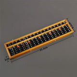 1 x RAW Customer Returns Fyore Chinese Vintage 17 Digit Abacus Soroban Math Learning Tool for Kids - RRP €21.56