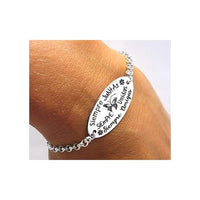 1 x RAW Customer Returns Minoplata Bracelet for Friends in Sterling Silver Always Together for That Special Woman Who is in the best and worst moments - RRP €40.9