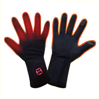 2 x RAW Customer Returns Electric Heated Gloves Rechargeable Arthritis Ultra Thin Hands for Motorcycle Bicycle Fishing Skiing Touchable on Screen S  - RRP €238.0