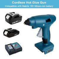 1 x RAW Customer Returns Cordless hot glue gun for Makita 18V battery - Fast heat-up time, versatile and precise copper nozzle - for DIY projects, crafts and repairs - RRP €24.0